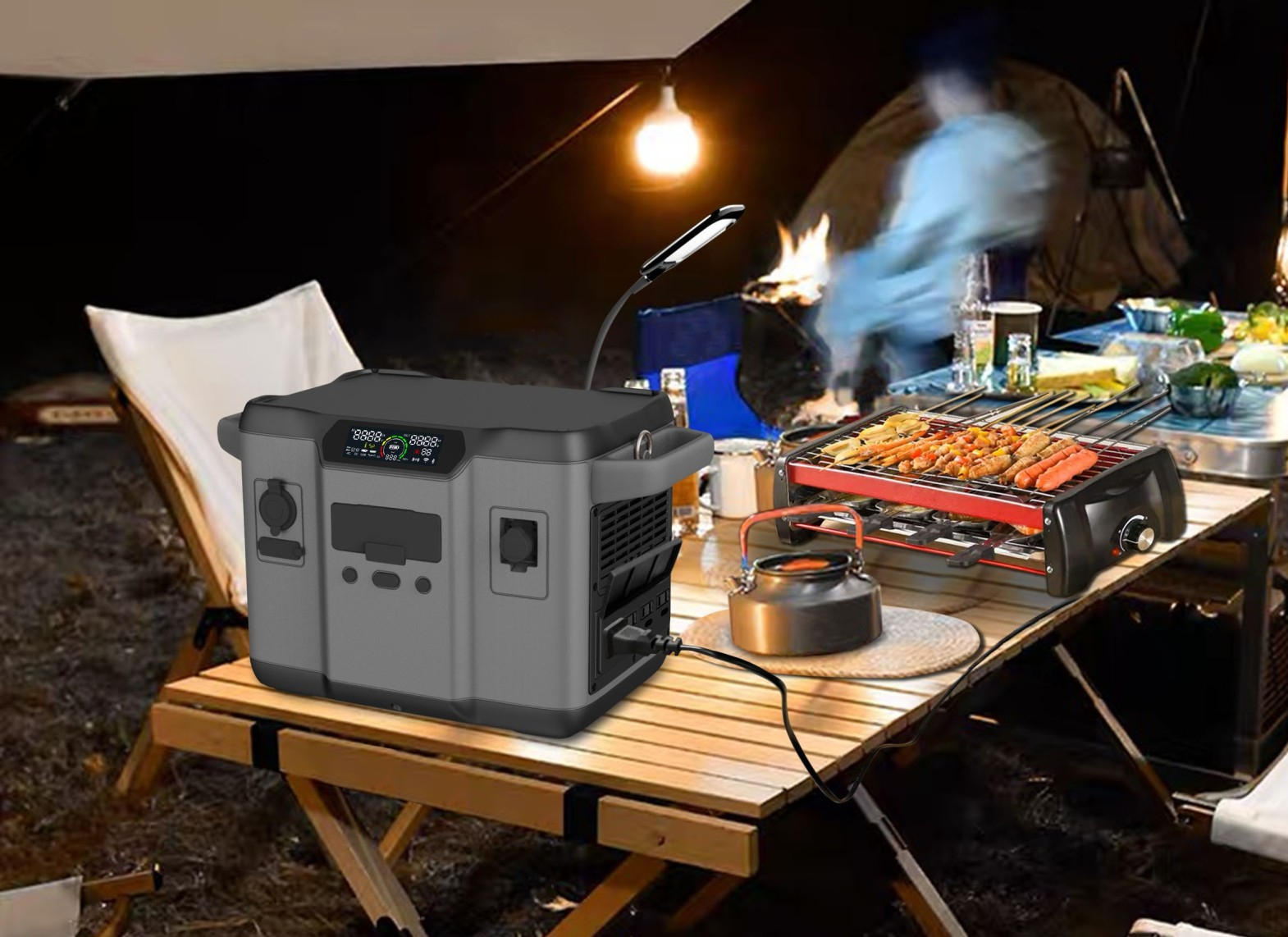 ថ្មលីចូម ផ្ទុកថាមពល 1200W